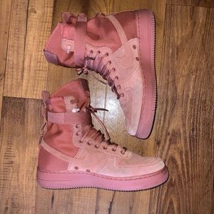 Nike SF Airforce 1 Boot Mauve